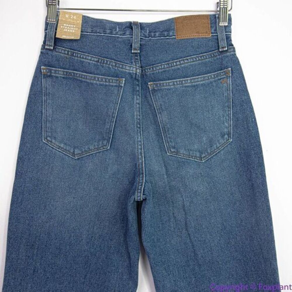 NEW Madewell Perfect Vintage Straight Jean in Firthway Wash, 24 - Picture 11 of 16